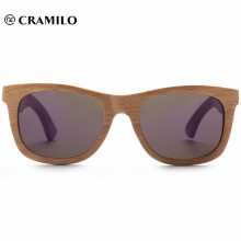 2018 gafas de sol de madera con marco retro chino bisagra de primavera